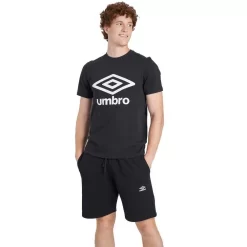 UMBRO Large Logo Cotton Short Sleeve T-Shirt